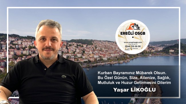 İş İnsanı Yaşar Likoğlu, 'Kurban Bayramınız Mübarek Olsun'..